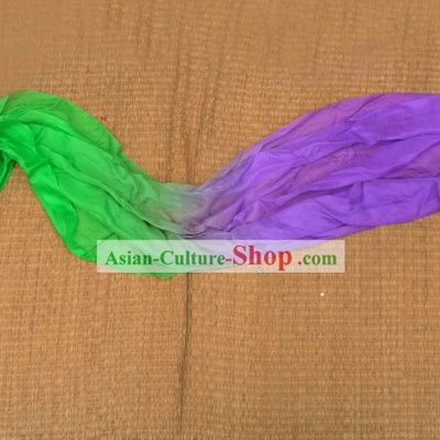 Chinese Long Silk Dancing Fans