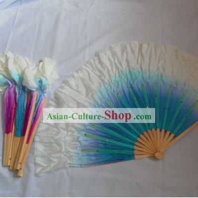 Two Colour Double Sides Chinese Traditional Hand Fans