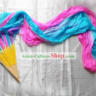 Chinese Long Silk Fans