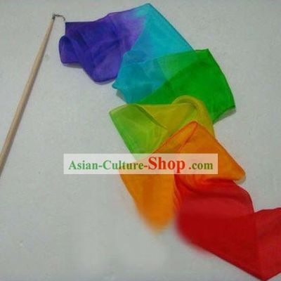1.5 Meters Long Silk Colour Changing Dance Ribbon
