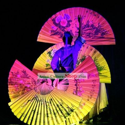 Large Chinese Stage Performance Fan