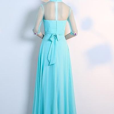 Women Cheongsam Style Party Dress Choir Costumes