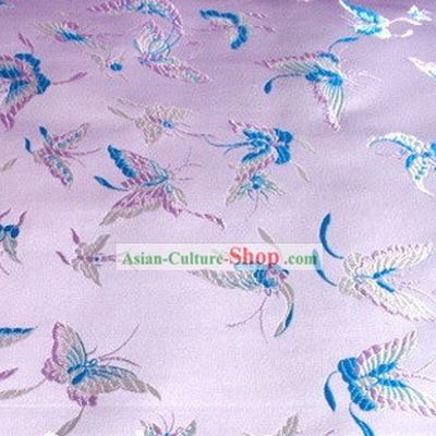 Chinese Classical Butterfly Silk Fabric