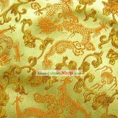 Classical Dragon Silk Fabric