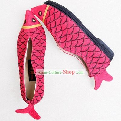 Traditional Chinese Fish Shoes