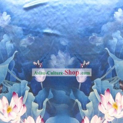 Traditional Chinese Silk Flower Fabric