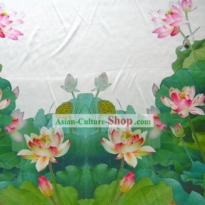 Top Chinese Silk Lotus Fabric