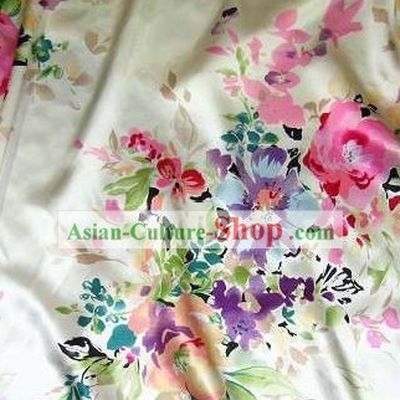 Traditional Chinese Silk Cheongsam Fabric