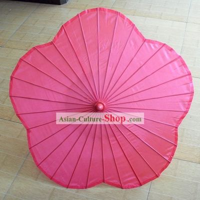 Chinese Flower Shape Dance Umbrella
