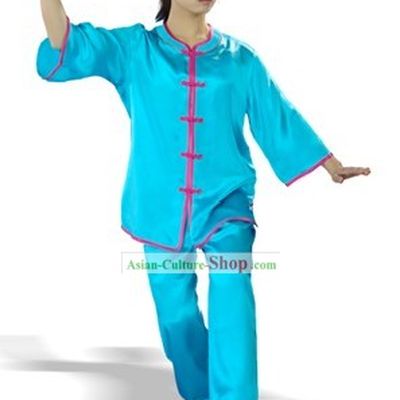 Chinese Silk Taiji Uniform for Women