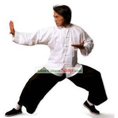 Chinese Traditional Bruce Lee Style Martial Arts Uniform Complete Set