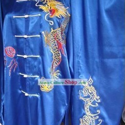 Chinese Kung Fu Master Dragon Uniform for Men