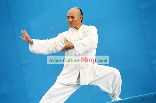 Chinese Kung Fu Master Uniform Complete Set