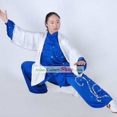 Traditional Chinese Wushu Teacher Uniform