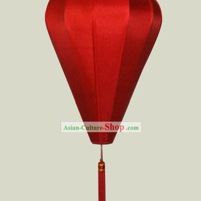 Chinese Lucky Red Silk Lantern