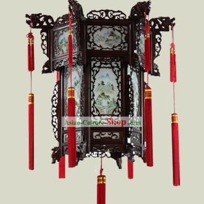Chinese Classical Wooden Palace Lantern