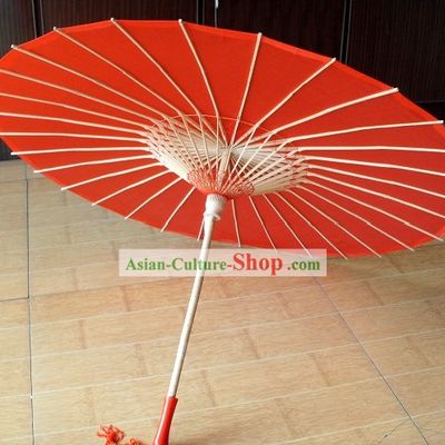 Traditional Chinese Lucky Red Wedding Umbrella