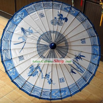 Chinese Classical Painting Decoration Umbrella