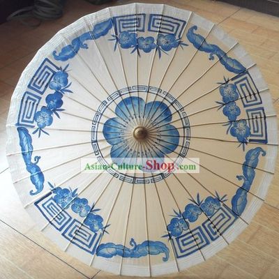 Chinese Traditional Original Painting Umbrella Collectible
