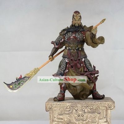 Guan Gong Shiwan Ceramics Figurine