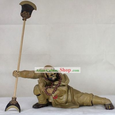 Lu Zhishen Shiwan Ceramic Sculpture Figurine