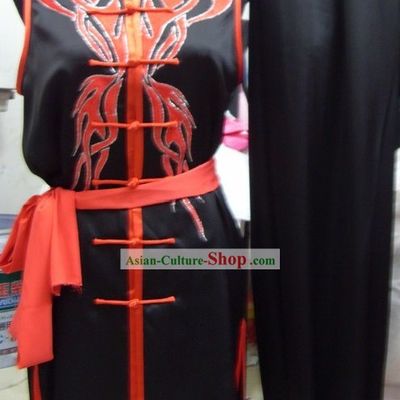 Traditional Tai Chi Embroidery Clothing Complete Set for Men