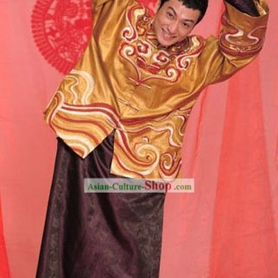 Chinese Classic Wedding Ceremony Dress for Bridegrooms