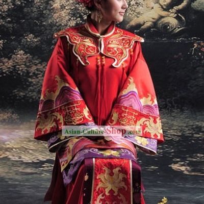 Chinese Classic Wedding Ceremony Dress for Women