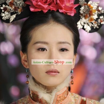 Qing Dynasty Beauty Earrings
