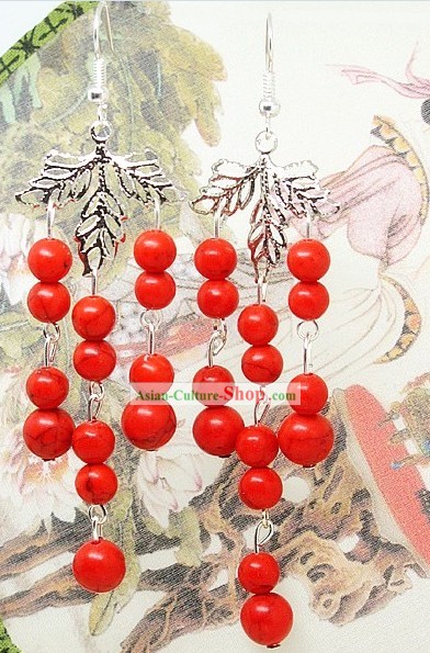 Traditional Chinese Handmade Earrings Jewelry