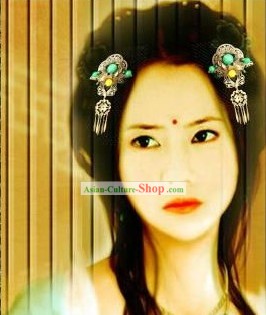 Chinese Classic Handmade Flower Hair Accessories