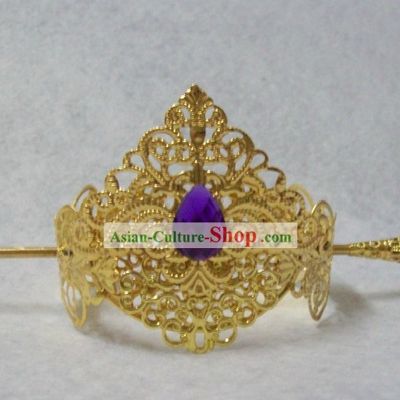 Ancient Chinese Handmade Prince Crown