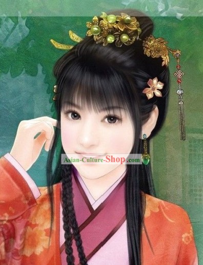 Traditional Chinese Handmade Hair Accessories Set