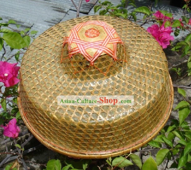 Traditional Chinese Handmade Bamboo Hat