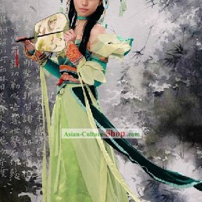 Ancient Chinese Fairy Cosplay and Headpiece