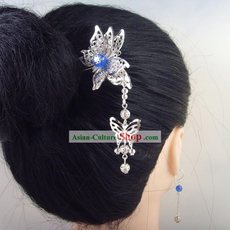 Ancient Chinese Beauty Butterfly Hairpin