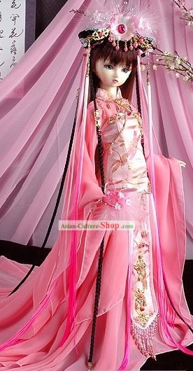 Chinese Classic Empress Costumes and Hair Accessories
