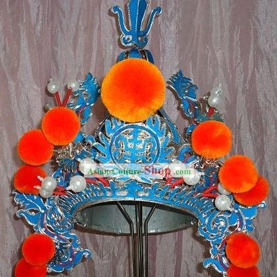 Peking Opera Wusheng General Helmet for Men