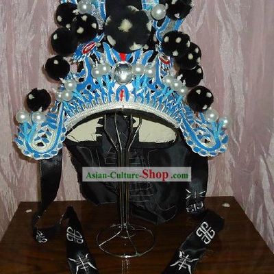 Chinese Peking Opera General Headpiece