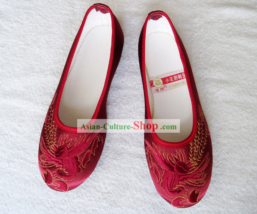 Traditional Classic Phoenix Cloth Shoes