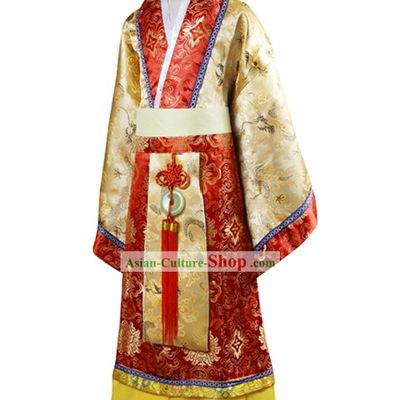 Chinese Emperor Outfit and Hat for Kids