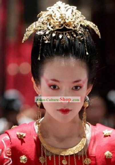 Ancient Chinese Handmade Empress Headpiece
