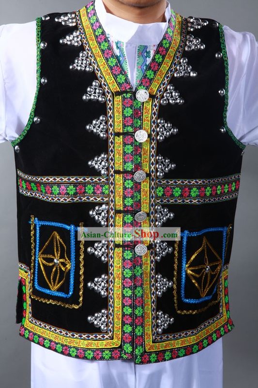 Chinese Classic Mongolian Jacket for Men