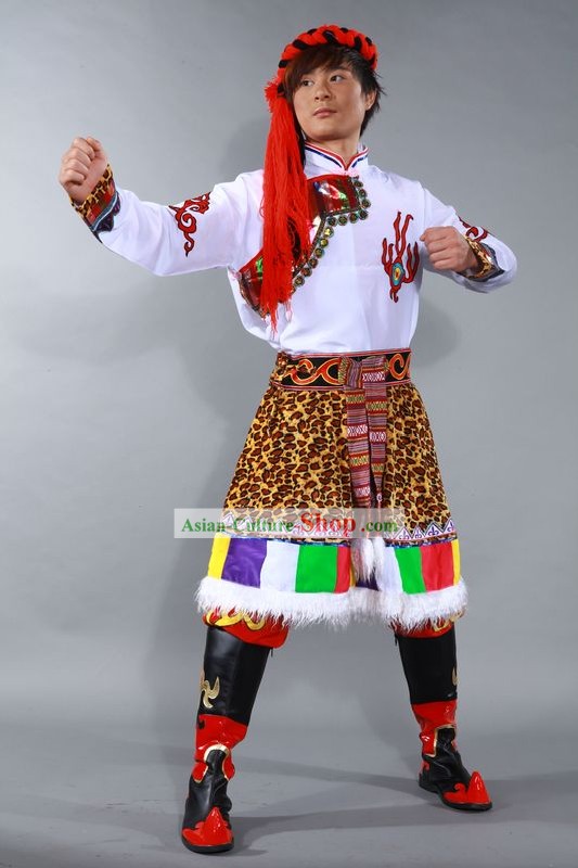 Chinese Classic Tibetan Clothing for Men