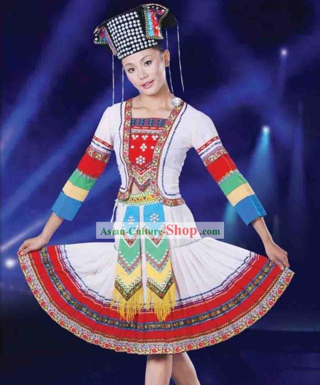 Chinese Hani Minority Outfit for Women