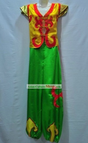 Chinese Classic Yangge Dance Costumes for Men
