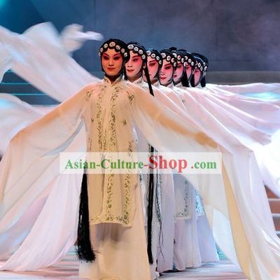 Chinese Peking Opera Long Sleeve Dance Costume for Women