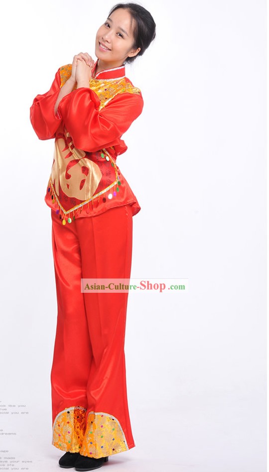 Chinese Festival Dance Costume for Women