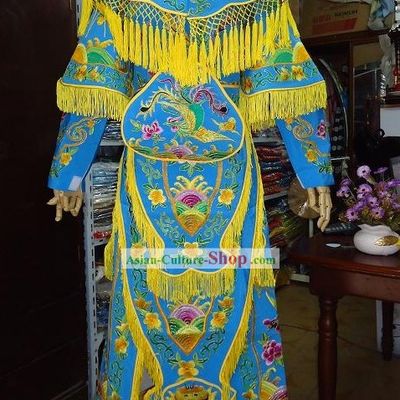 Chinese Classic Opera Dao Ma Dan Armor Costume for Women