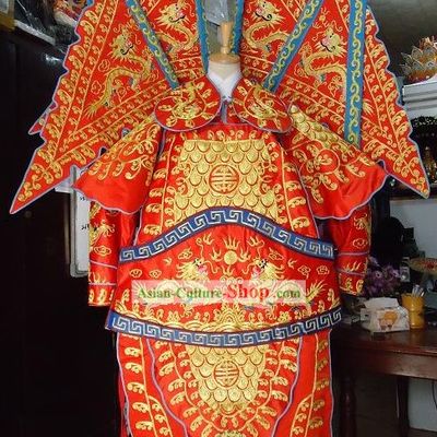 Peking Opera General Armor Costume Complete Set